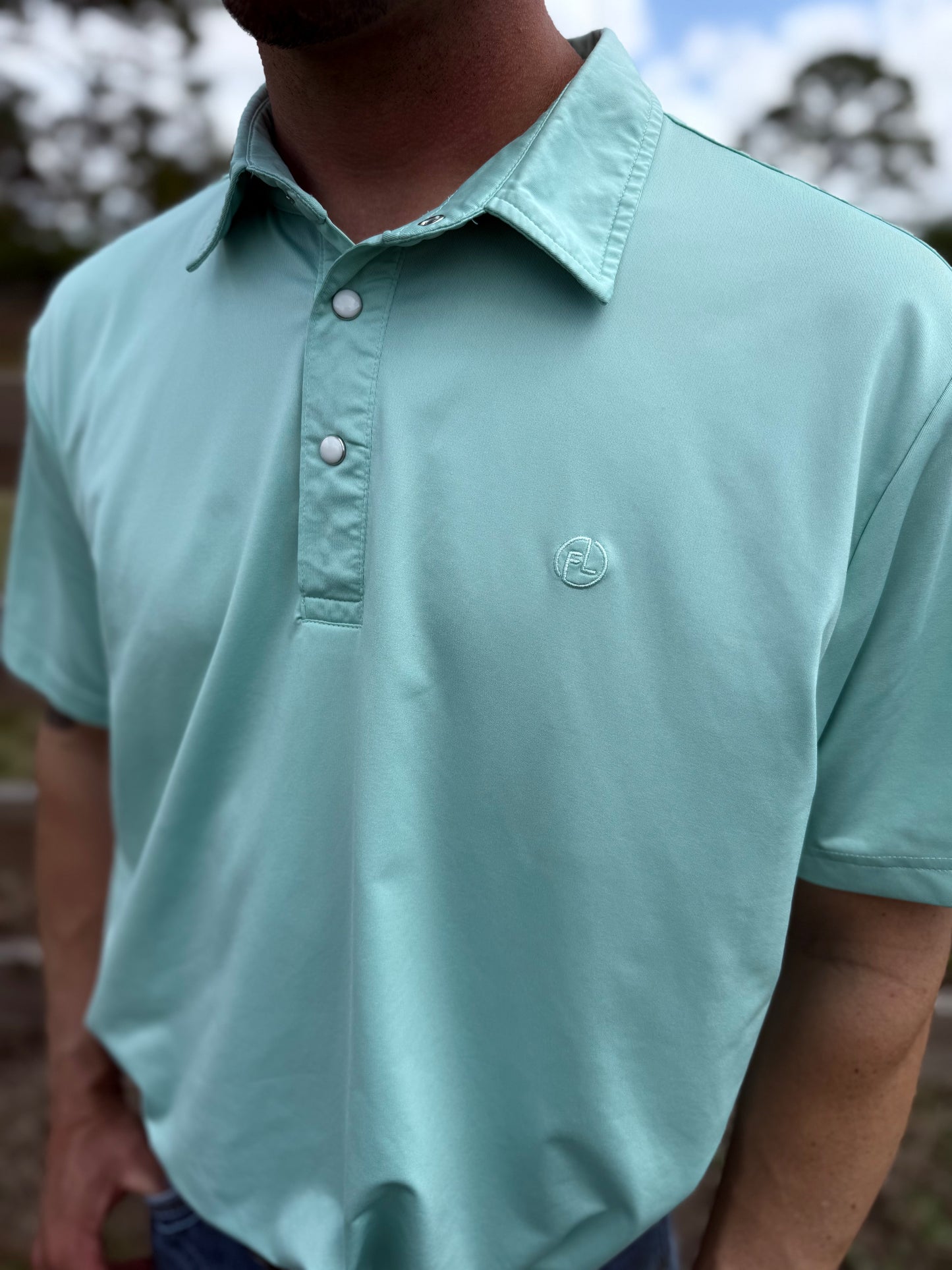 FL Pearl Snap Polo
