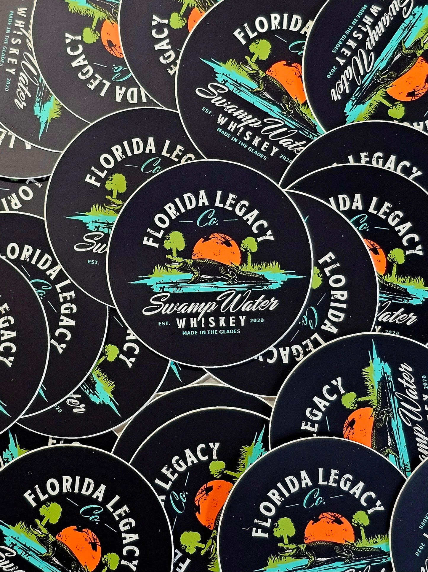 Swamp Water Whiskey Sticker