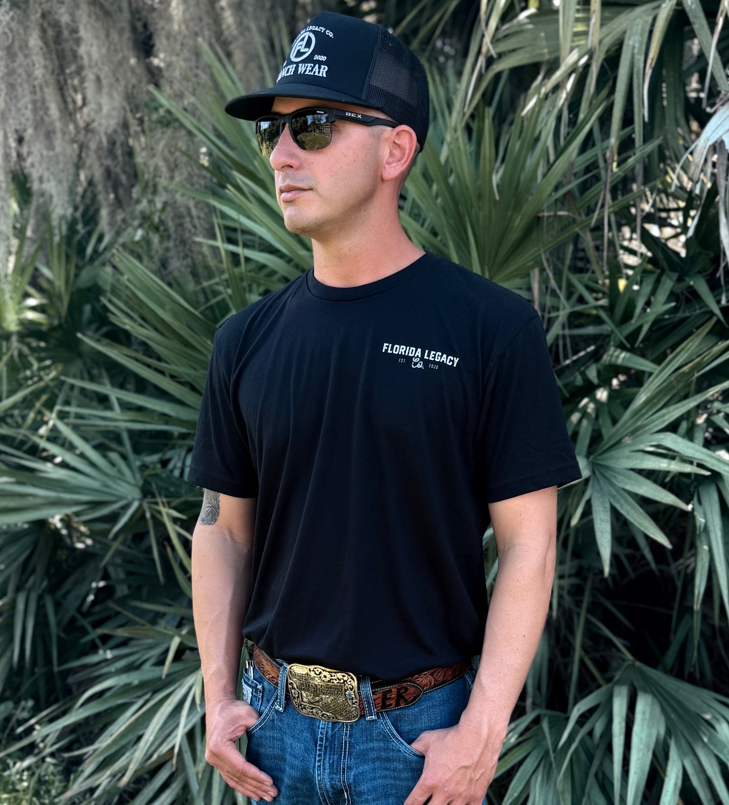 Midnight Swamp Cabbage Tee