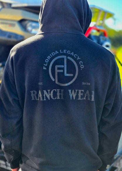 Blacked Out Ranch Wear Hoodie