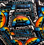 Florida Legacy Airboat Sticker